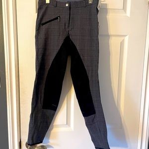 Brand New Tuffrider full seat plaid breeches